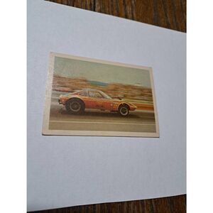 Vintage 1971 KS Pittman Super Tiger Opel GT #20 Fleer AHRA Race Car Trading Card